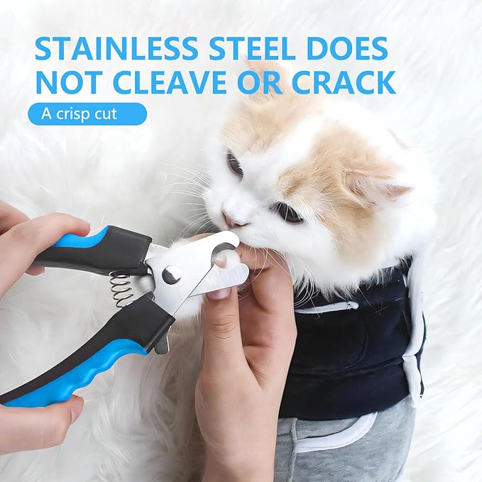 Cat Dog Specific Nail Clipper, Avoiding Excessive Cutting, Suitable for Beginners. It Can Also be Used for Small Animals Such as Birds, Hamsters, Rabbits, Hedgehogs, Ferrets, Guinea Pigs, Etc.-PawvioPets