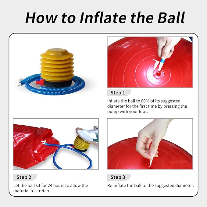 17 Inch Horse Play Ball - Anti-Burst Herding Ball for Play & Training-PawvioPets