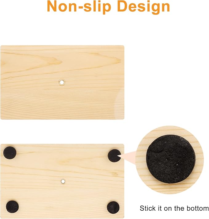 Bird Perch Stand, Bird Training Portable Tabletop Platform, Parrot Bird Cage Toy Gym Accessories for Parakeets Cockatiels, Conures, Macaws, Finches Lovebirds-PawvioPets