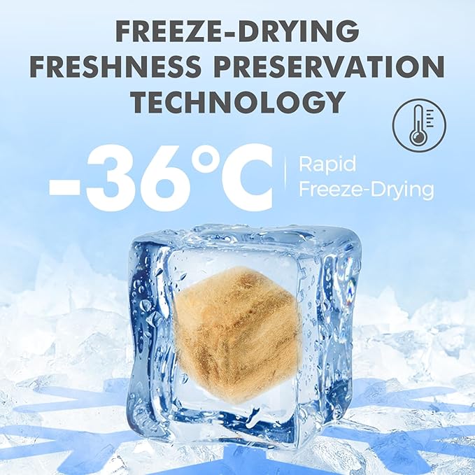 Freeze Dried Cats & Dogs Raw Treats, All Natural Single Ingredient Salmon, High Protein Healthy Pet Training Treats or Food Topper, 10.6 oz-PawvioPets