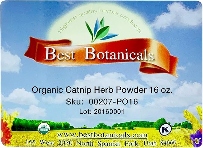 Best Botanicals Catnip Herb Powder 16 oz.-PawvioPets