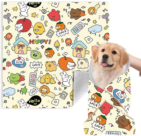 Cat Grooming Wrap, [XXL] Cat Restraint Wrap for Nail Clipping, Ear Cleaning, and Teeth Brushing, Self-Adherent, Anti-Bite, Anti-Scratch, Anti Scratch-PawvioPets