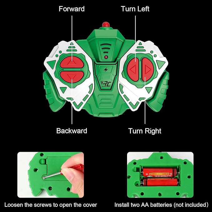 fisca Remote Control Tactor Toy Set & 33PSC Farm Vehicle Playset - Animal Figurines ,2.4GHz 1/24 Scale RC Tractor,Livestock Trailer, Fence with Light for Kids Age 4, 5, 6, 7 and Up Years Old-PawvioPets