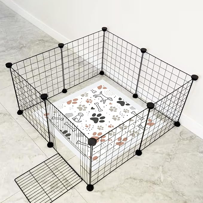 Disposable Dog Training Pads – Highly Absorbent Pee Pads with Quick-Dry Gel, Leak Proof Backing, Pheromonal Attractant for Housebreaking and Indoor Potty Training – 23 x 23 in (100 Count)-PawvioPets