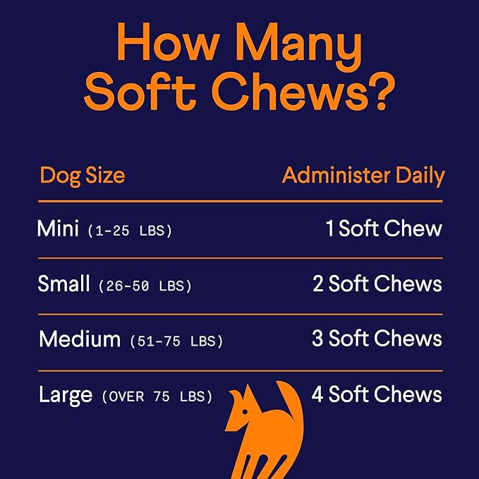 Finn Hip and Joint Supplement for Dogs | Glucosamine, Chondroitin & MSM for Joint and Mobility Support | with Turmeric, BioPerine and B-Vitamins | 90 Soft Chews-PawvioPets