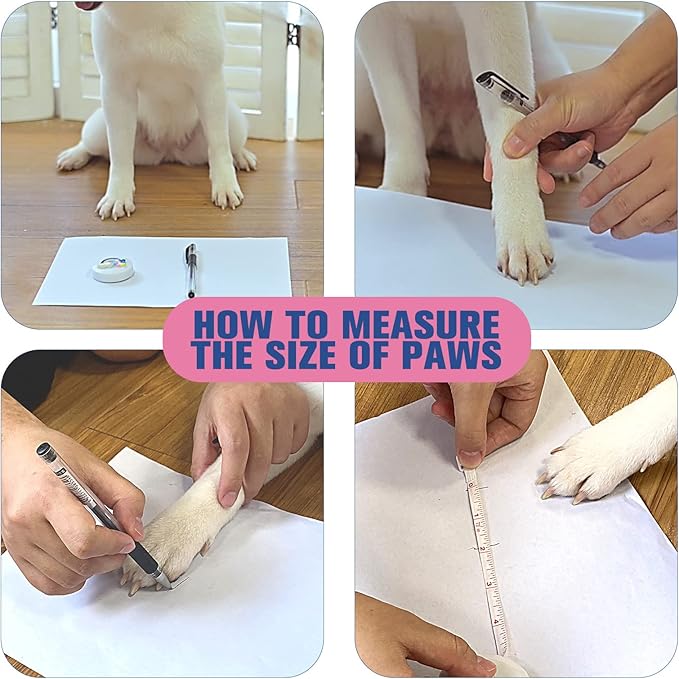 EXPAWLORER Anti Slip Dog Socks to Prevent Licking Paws, Dog Shoes for Hot Pavement, Dog Booties for Small Medium Large Senior Dogs, Traction Control Dog Boots & Paw Protectors for Hardwood Floors-PawvioPets