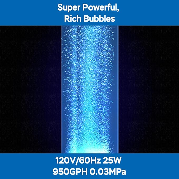 AquaMiracle Linear Air Pump ZP-40/ZP-60/ZP-100/ZP-200 for Pond Aeration, 635/950/1600/4000GPH Septic Air Pump Pond Aerators for Outdoor Ponds, Waste Treatment, Aquarium, Fish Farm, Seafood Restaurant-PawvioPets