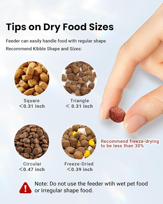 Automatic Cat Feeder for 3 Cats, 6L/25 Cups Smart WiFi Pet Feeder, Strong Anti-Jam System, Dual-Effect Desiccant Cat Food Dispenser, with 10S Voice Recorder for Cats and Small Dog(Black)-PawvioPets