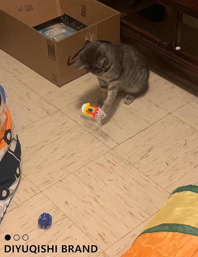 40-Piece Cat Toy Set for Indoor Cats and Kittens (1.5'' - 2.3'', Cat Toys Ultimate Pack)-PawvioPets