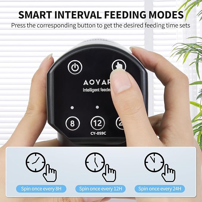 Automatic Fish Feeder for Aquarium: Rechargeable Fish Feeder Dispenser,Moisture-Proof & 200ML Large Capacity Betta Turtle Vacation Feeder,Auto Fish Food Dispenser Timer for Weekends/Business-PawvioPets