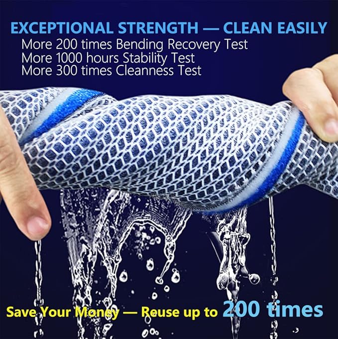 Aquarium Filter Media, Newly Premium 8-Layer Filter Pads for Aquarium, Fish Tank Sponge Pad Foam Filter Accessories for Pond (15.7"x11.8"x0.78“,2pack)-PawvioPets