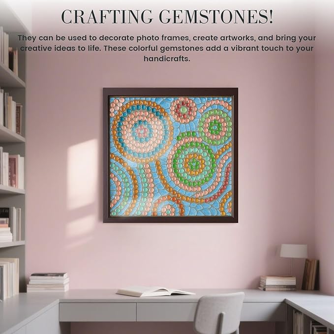 FUTUREPLUSX 1LB Pink Flat Glass Marbles, Vase Fillers Gems Fish Bowl Marbles Decorative Glass Pebbles for Vases Aquarium Floral Smooth Stone-PawvioPets