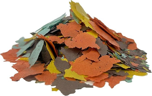 Aquatic Foods Inc. California Blackworm & Guppy Mix Premium Flakes for Discus, Cichlids All Community Tropical Fish Also Pellet Mix, Wafer Mix Included…6oz-PawvioPets