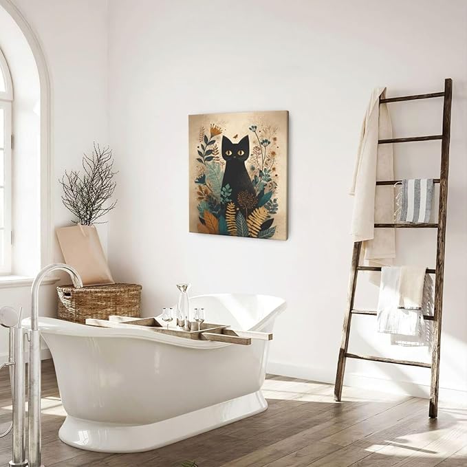 Beach Surfing Wall Art Ocean Coastal Wave Canvas Wall Decor Summer Nature Seascape Pictures Painting Print Framed Artwork Decorations for Bathroom Living Room Office Bedroom 24"x20"-PawvioPets