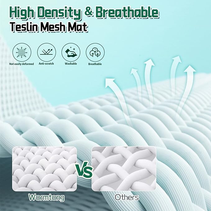 Elevated Outdoor Dog Bed with Canopy & Adjustable Feet - Larger Shade for Camping, Backyard & Patio-PawvioPets