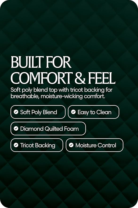 Equinavia Harstad Dressage Saddle Pad | Classic & Durable | Moisture-Wicking Tricot Backing-PawvioPets