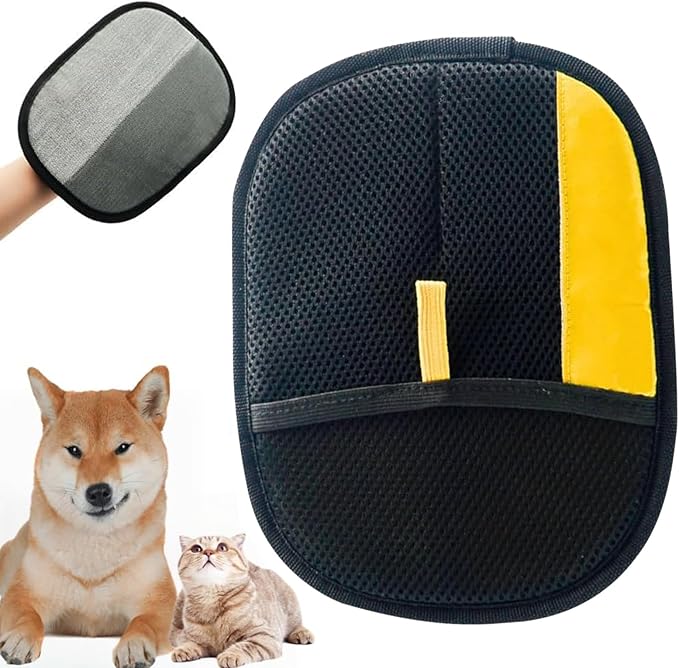 1PC Pet Hair Removal Glove,2025 New Reusable Pet Hair Removal Tool, Suitable for Bed Sheets, Sofas, Clothes, Carpets, Car Seats, and Static Gloves for Dogs and Cats-PawvioPets