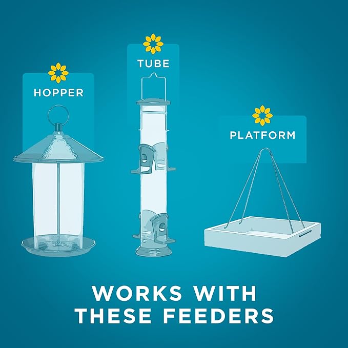 Audubon Park Waste Free Wild Bird Seed, No Mess Bird Food for Outside Feeders, 15-lb. Bag-PawvioPets