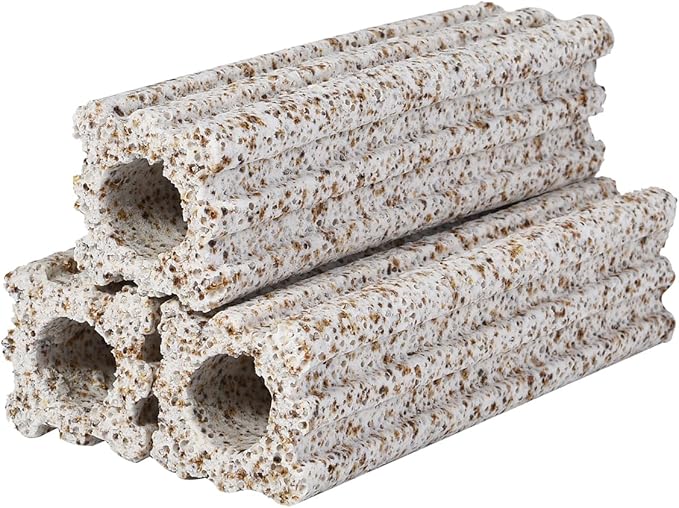 ALEGI Ceramic Bio Filter Media, Porous Media Filter Media for Sump Tank, Pond, Aquarium Fish Tank (Small 108 pcs)-PawvioPets