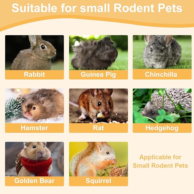 65PCS Rabbit Bunny Guinea Pig Chew Toys Treats, Chinchilla Hamster Chews Toys for Teeth, Timothy Hay Chips Treats Sticks for Rabbit Guinea Pig Chinchilla Hamster Rat-PawvioPets