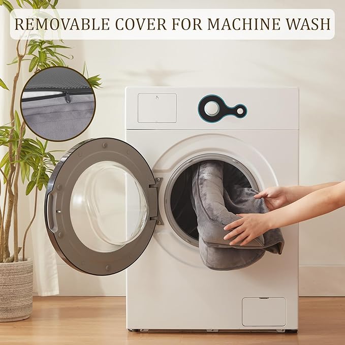 Bedfolks Orthopedic Dog Bed, Waterproof Dog Sofa Bed for Small Dogs & Cats, Egg Foam Pet Couch Bed with Removable Washable Cover and Nonslip Bottom, Dark Grey-PawvioPets