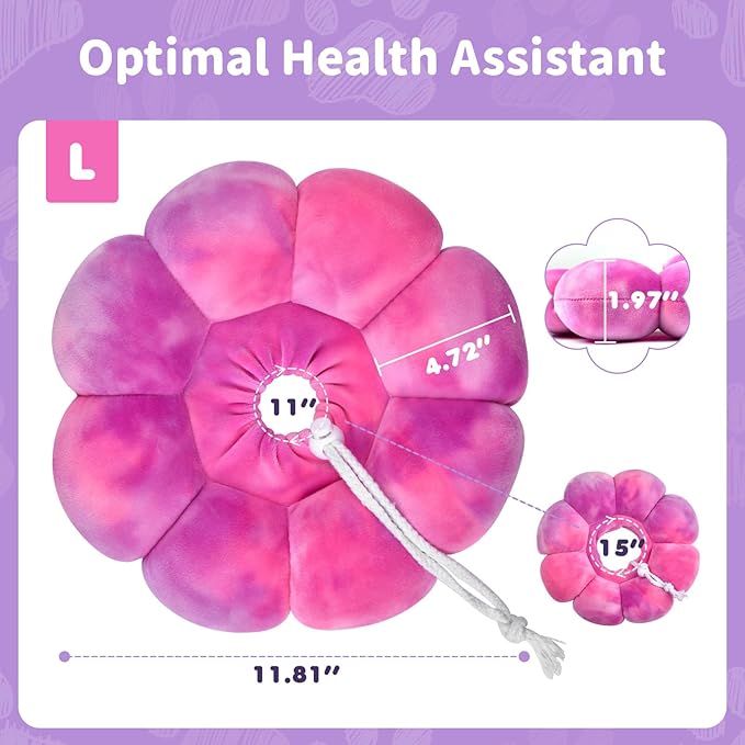 Dog Cat Surgical Recovery Cone, Pet Protective Collar, Soft Neck Cone to Stop Licking Wound for Cats & Kittens, Small Dogs After Surgery-PawvioPets