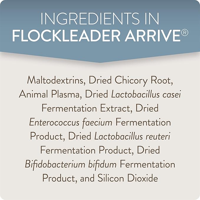 Arrive, Daily Probiotic & Prebiotic Poultry Supplement for Young Chickens 0-8 Weeks Old, 8 oz-PawvioPets