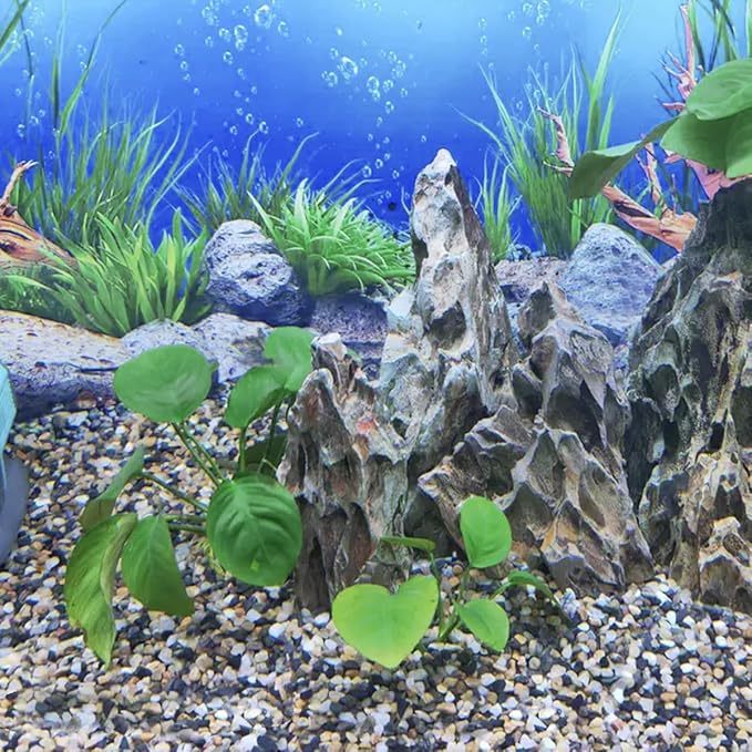 10lbs Aquarium Gravel, 1/8"(2-4mm) Natural River Rocks Succulent Cactus Pea Gravel for Plants, Fish Tank, Decorative Pebbles for Gardening, Flower Pots, Vase Fillers, Landscaping-PawvioPets