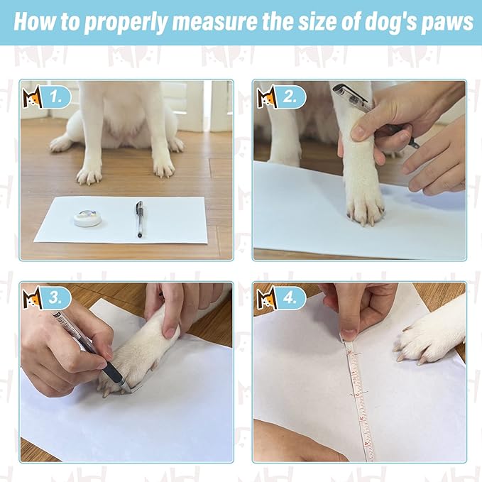 BEAUTYZOO Anti Slip Dog Socks for Small Medium Large Dogs,Paw Protector with Grips for Hardwood Floor Hot/Cold Pavement,Traction Control 3 Pairs AntiTwist Dog Shoes to Prevent Licking for Senior Dog-PawvioPets