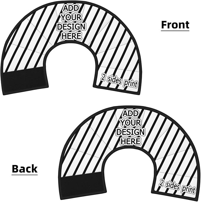 Custom Cat Cone Collar Soft Lick Prevention Pet Recovery Collar for Spay Safety Elizabethan Collar-PawvioPets