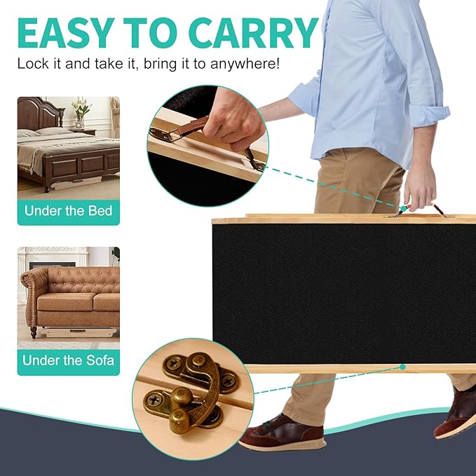 Dog Ramp, Adjustable Height Wooden Folding Pet Ramp for Bed, Couch,SUV-High Traction, Portable Paw Ramps for Small & Large Old Dogs & Cats - Furniture Quality-PawvioPets