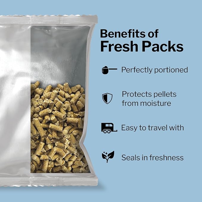 Formula 707 Calming Equine Supplement, Daily Fresh Packs – Anxiety Relief and Enhanced Focus for Horses – L-Tryptophan, Thiamine & Magnesium-PawvioPets