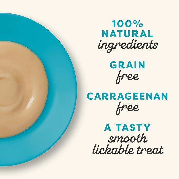 Applaws Lickable Cat Treats, Natural Grain-Free Purée, Limited Ingredient, Fish Squeeze Up Cat Treats (24 x 0.25 oz Sachets)-PawvioPets