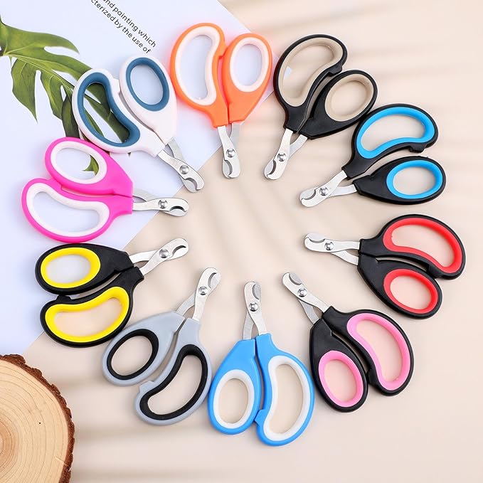 20 Pcs Cat Nail Clipper Bulk Kitten Claw Trimmer Pet Nail Cutter Claw Care for Cats, Kittens, Bunny, Puppy, Rabbit, Gatos, and More-PawvioPets