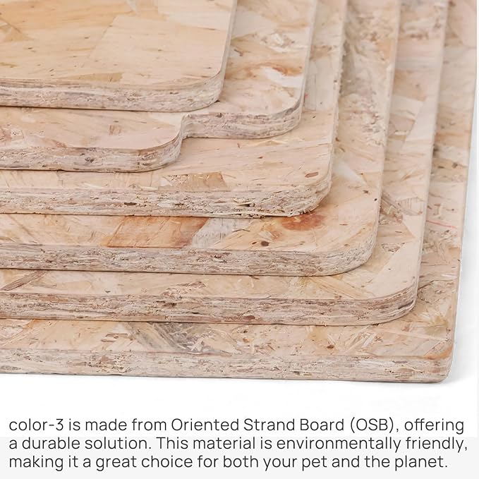 Dog House Indoor for Small Dogs or Cats, Cozy Wooden Design, Small Indoor Bed House, with Air Vents and Elevated Floor Warm Dog Cave-PawvioPets