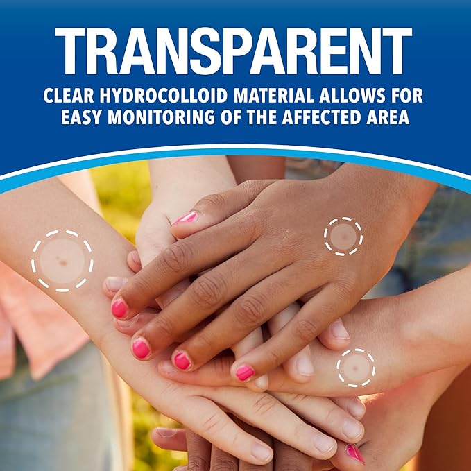 Cutter Bug Bite Patches Itch Relief Hydrocolloid Patches for Kids & Adults, Absorbs Fluids, Helps Heal, Prevents Scratching, Mosquito Itch Relief, Hydrocortisone & Suction Tool Alternative, 51 Count-PawvioPets