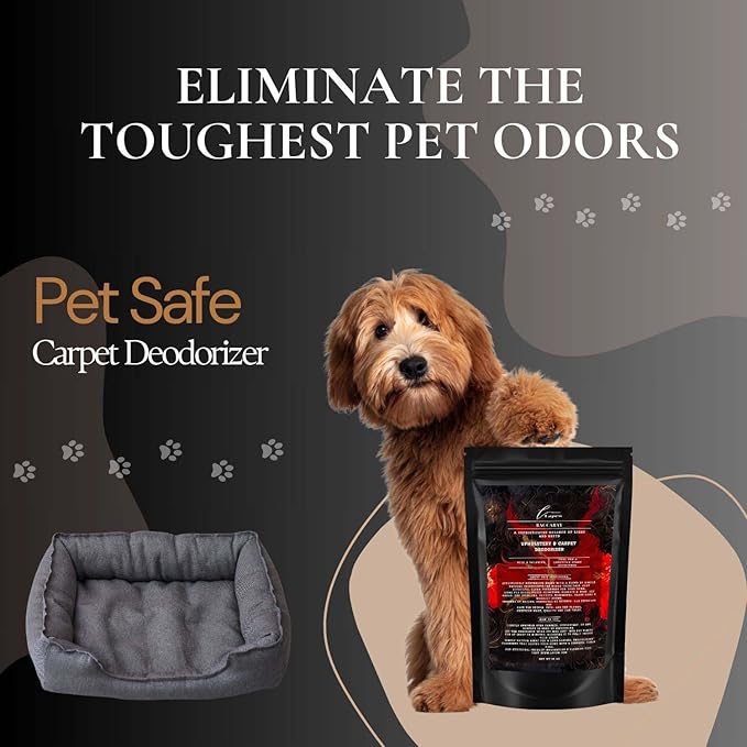 Baccarat Rouge Carpet Freshener Powder: Powerful Odor Eliminator for Home, Upholstery Deodorizer, Carpet Deodorizer, Pet Urine, Cat Litter Box - Baccarat Rouge Fragrance.-PawvioPets