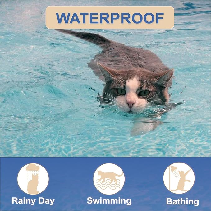 Flea Collar for Cats, Flea and Tick Collars for Kittens, Flea & Tick Treatment Prevention, Natural Essential Oil, 2 Pack, 16 Months Protection, One Size Fits All, Waterproof-PawvioPets