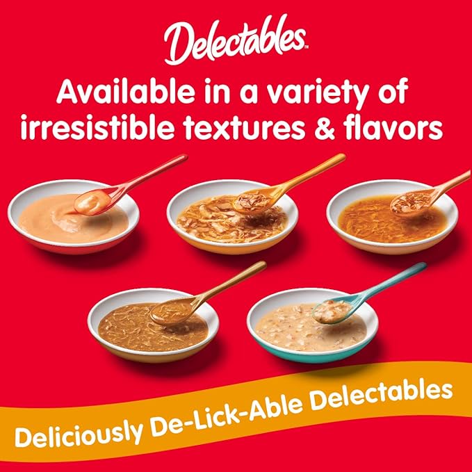 Delectables Non-Seafood Stew Lickable Wet Cat Treats, Chicken, 1.4 oz (Pack of 12)-PawvioPets