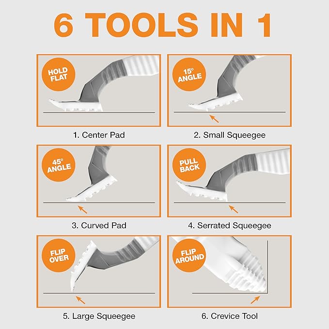 FurDozer X6 Pet Hair Remover & Auto Detailing Tool - Cat & Dog Hair Remover for Carpets, Car Interiors, Couches, Bedding, & Pet Furniture - Reusable Pet Hair Removal Tool for Fur & Lint (Grey, 2-Pack)-PawvioPets