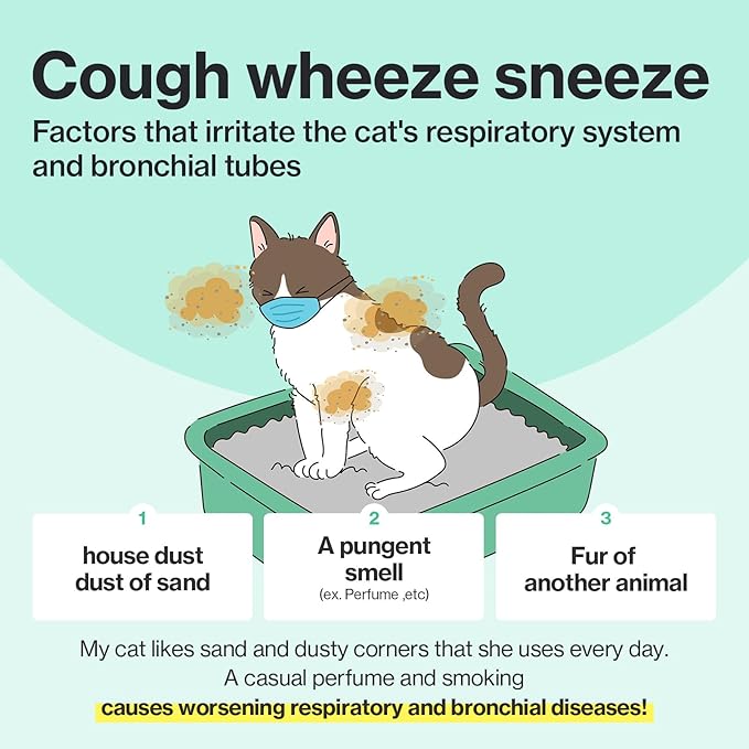 Dr.by Cat Breath Bronchial Supplements Cat Sneezing Treatment Asthma Cold Cough Nose Relief Respiratory&Immune Support with TF-343-30 lickable Formula Individually Packaged, Chicken (3 Packs (25.5OZ))-PawvioPets