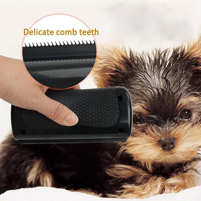 Deshedding Dog Brush and Grooming Tool, Pet Hair Remover tool for Shedding, Grooming Brush for Dogs, Cats, Rabbits, and Horses with Long or Short Hair-PawvioPets