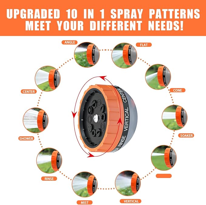 Dog Washing Hose Attachment for Pet Bathing with Black Shower Diverter, Pup Dog Wash Hose Nozzle Shampoo Sprayer for Indoor Outdoor Pet Shower, Dog Shower Attachment with Dog Brush-PawvioPets