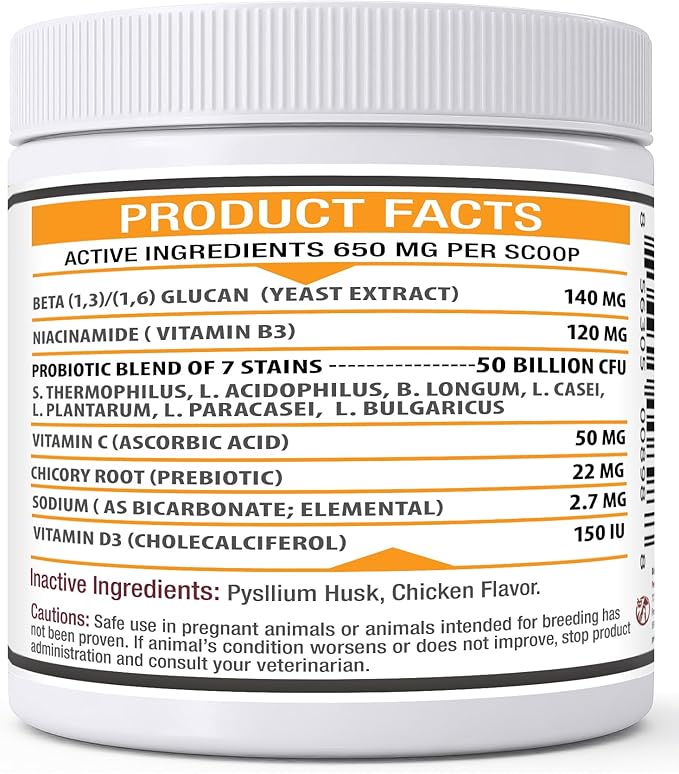 Azovast Powder Kidney Restores & Kidney Powder for Dogs & Cats, (4 Oz) - (175 Scoop/Jar) NO Refrigeration Required - Help Support Kidney Function & Manage Renal Toxins (Made in U.S.A) (4 Oz)-PawvioPets
