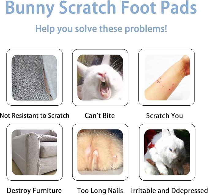 BNOSDM Rabbit Grinding Claw Pads Natural Hamster Lava Stone Teeth Grinding Scratching Pad Chew Toy for Small Animals-PawvioPets