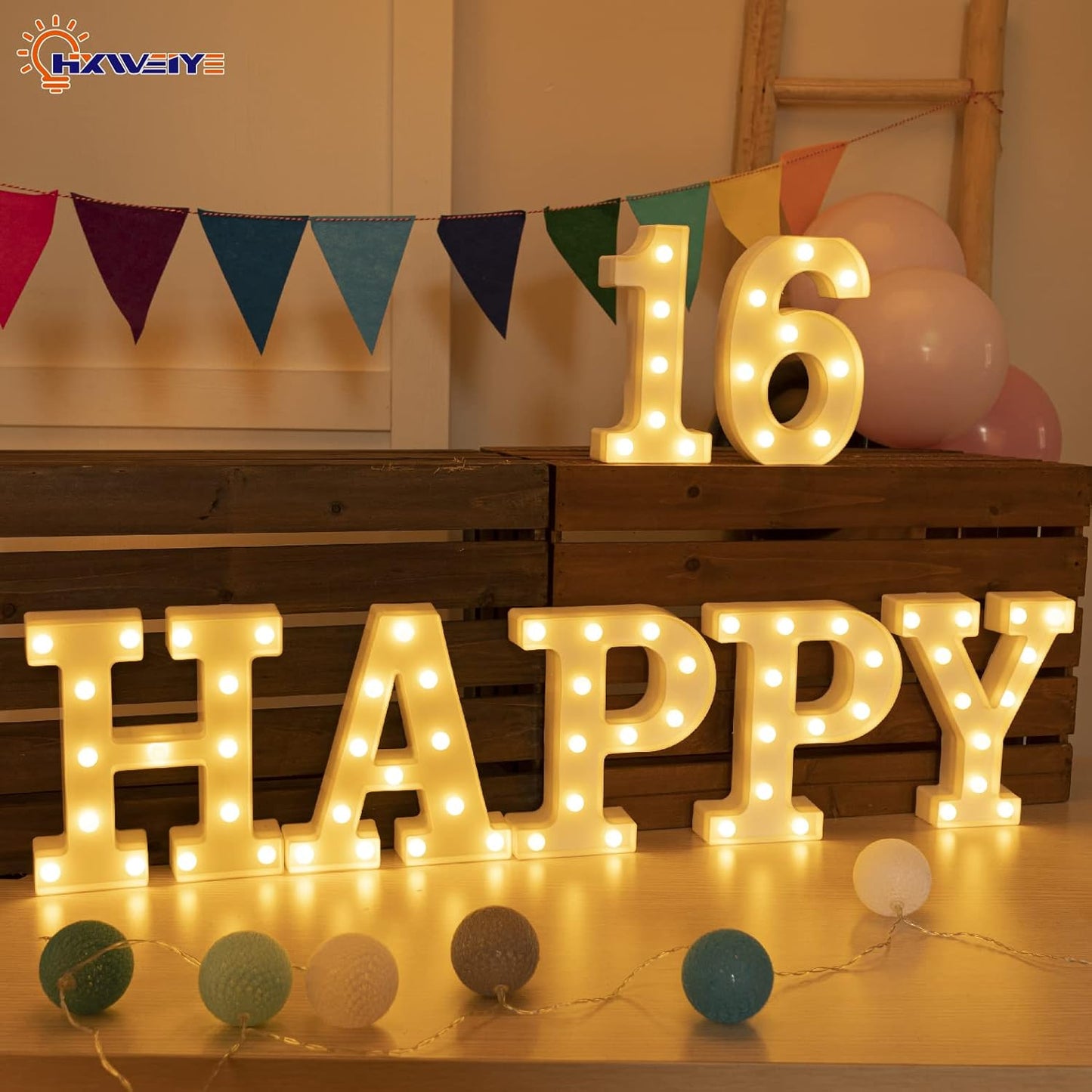 HXWEIYE Marquee Light Up Numbers-1, 8.5 Inch Decorative Letter Sign 26 Alphabet and 10 Number, Battery Powered Warm White for Party, Christmas Decor（8.5 * 4.2 * 1.8IN）