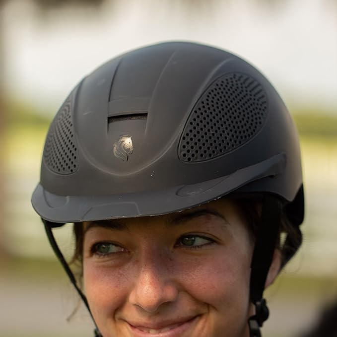 Equinavia Skylar Horse Riding Helmet – Lightweight Equestrian Helmet with Airflow Vents, Adjustable Dial & Removable Liner, ASTM F1163-23/SEI Certified-PawvioPets