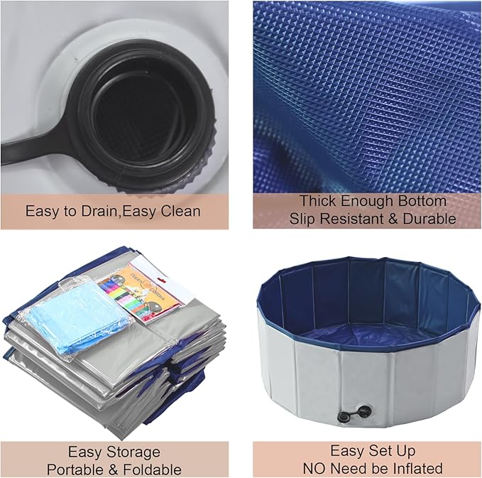 Artilife Dog Whelping Box Pool,Whelping Box for Dogs Birthing,Welping Box Whelping Pen for Puppies Whelping Supplies-PawvioPets