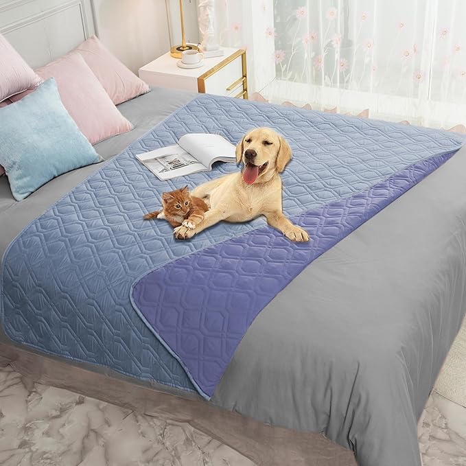 Ameritex Waterproof Dog Bed Cover Pet Blanket for Furniture Bed Couch Sofa Reversible-PawvioPets