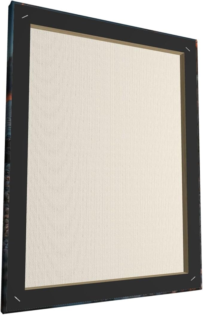 Beach Starfish Wall Decor Ocean Starfish Wall Art Sunset Scenery Coastal Theme Pictures Canvas Nature Seascape Painting Print Framed Artwork Decorations for Home Bathroom Living Room Bedroom Office 12"x16"-PawvioPets